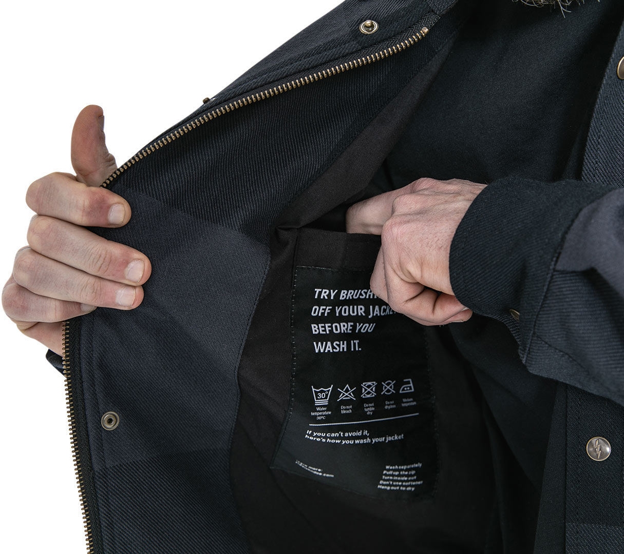 John Doe Motoshirt XTM Big Block Cămașă de motocicletă M Figura 19