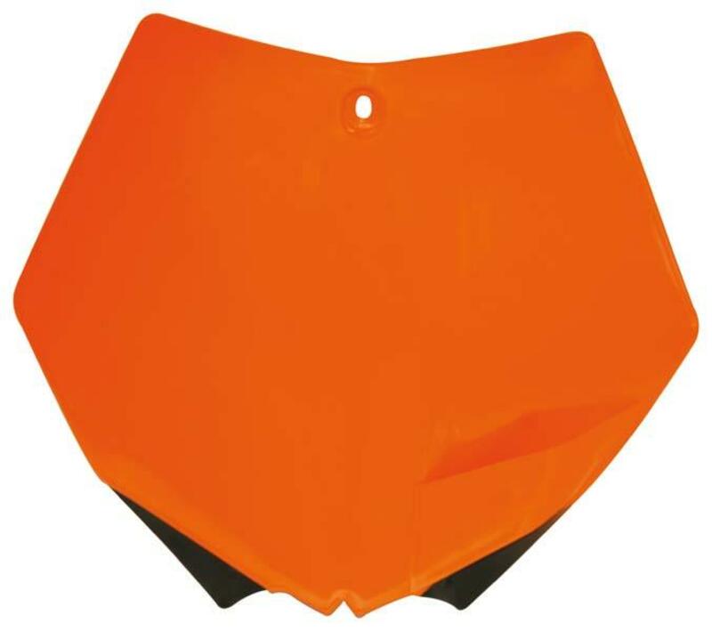 Race Tech KTM orange främre nummerskylt Figur 1