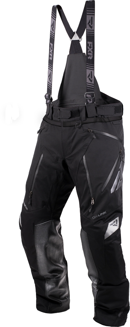 FXR Renegade SX Pro Pantaloni de Bib Negru/gri XXL Figura 1