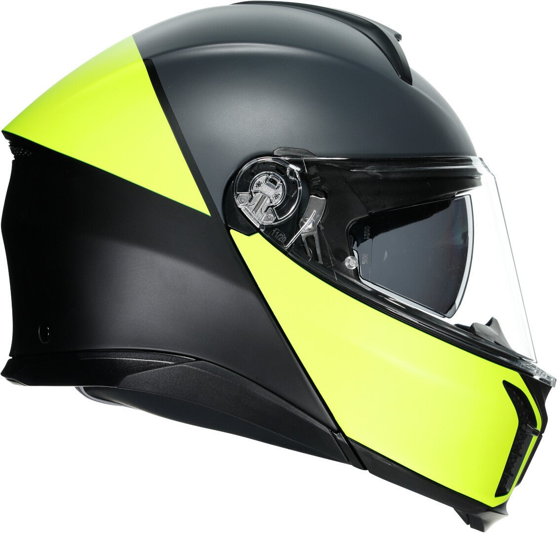 AGV Tourmodular Balance Casco nero/grigio/giallo S (55/56) Figura 6