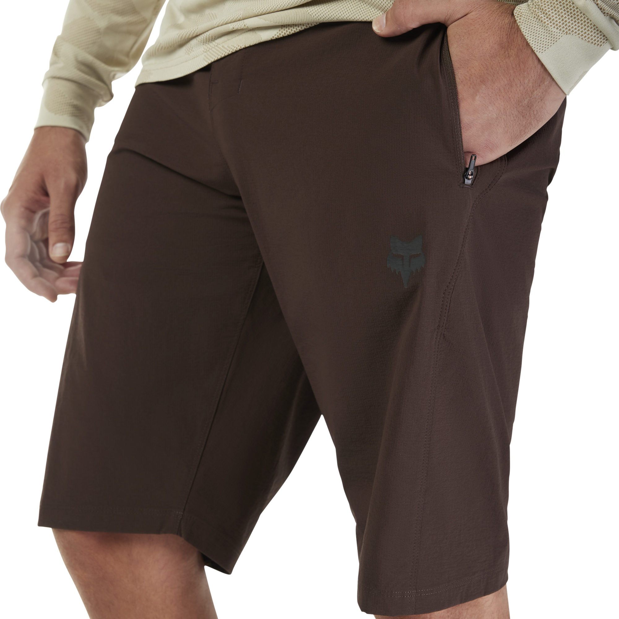 FOX Ranger Lined バイシクルショーツ 茶色 38 図5