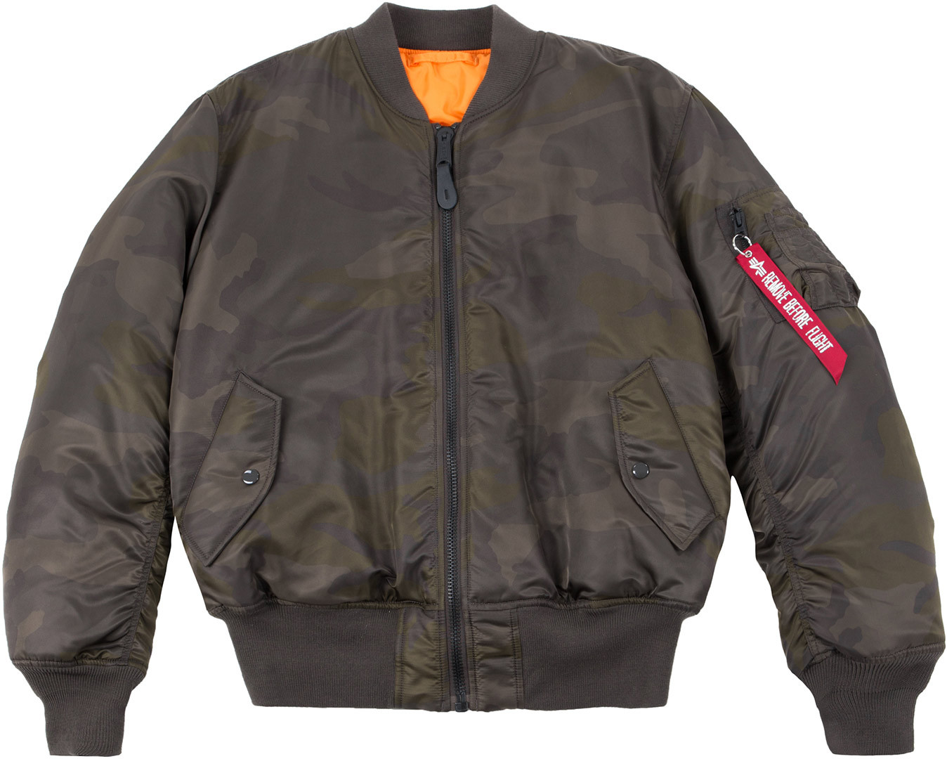Alpha Industries MA-1 Jacket Dark Camouflage M Figure 1