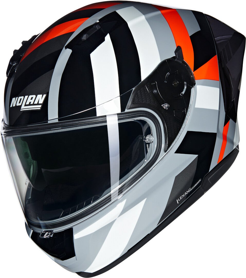 Nolan N60-6 Sport Dinamico Hjelm sort/grå/orange XL (62) Figur 1