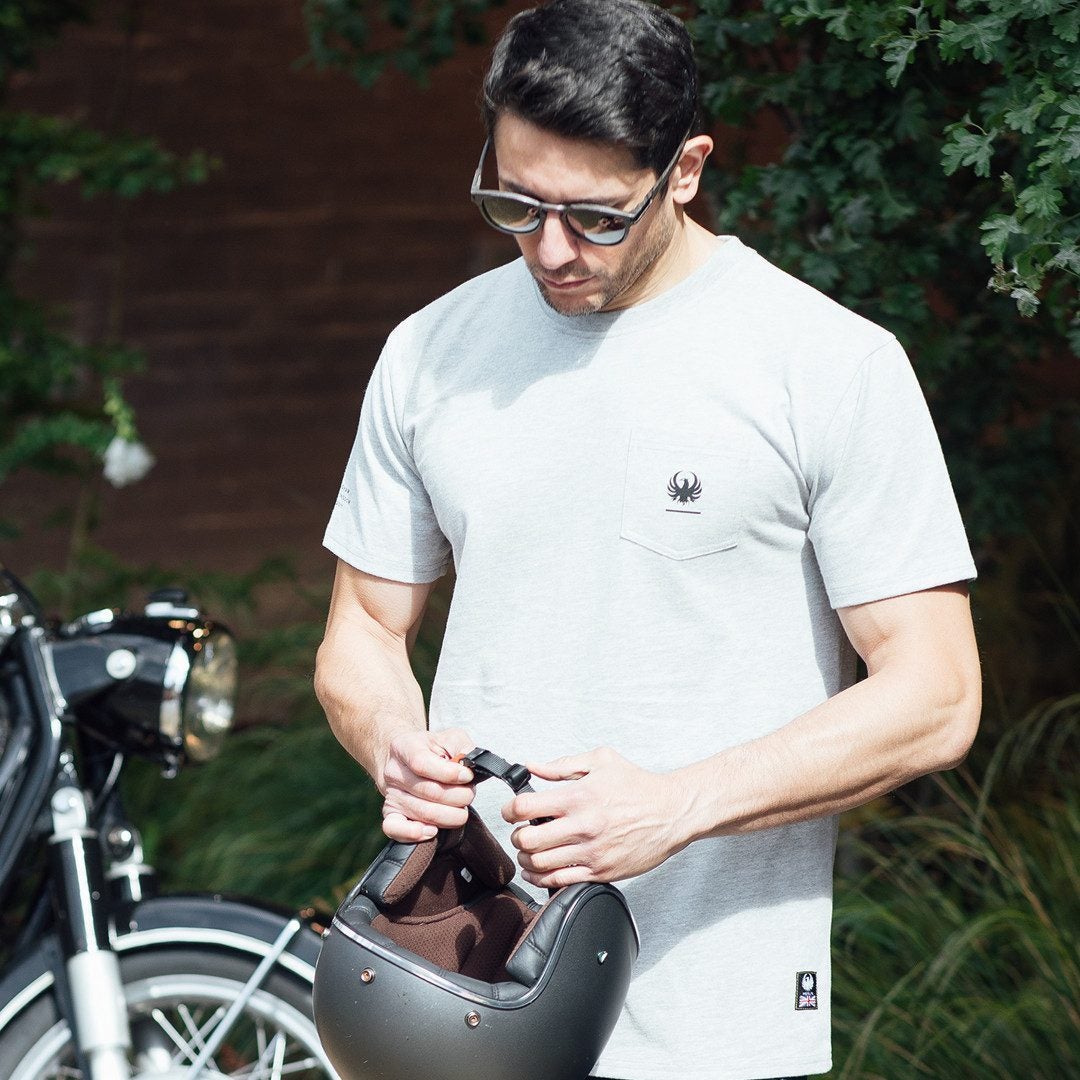 Merlin Walton Pocket T-Shirt grey L Figure 3