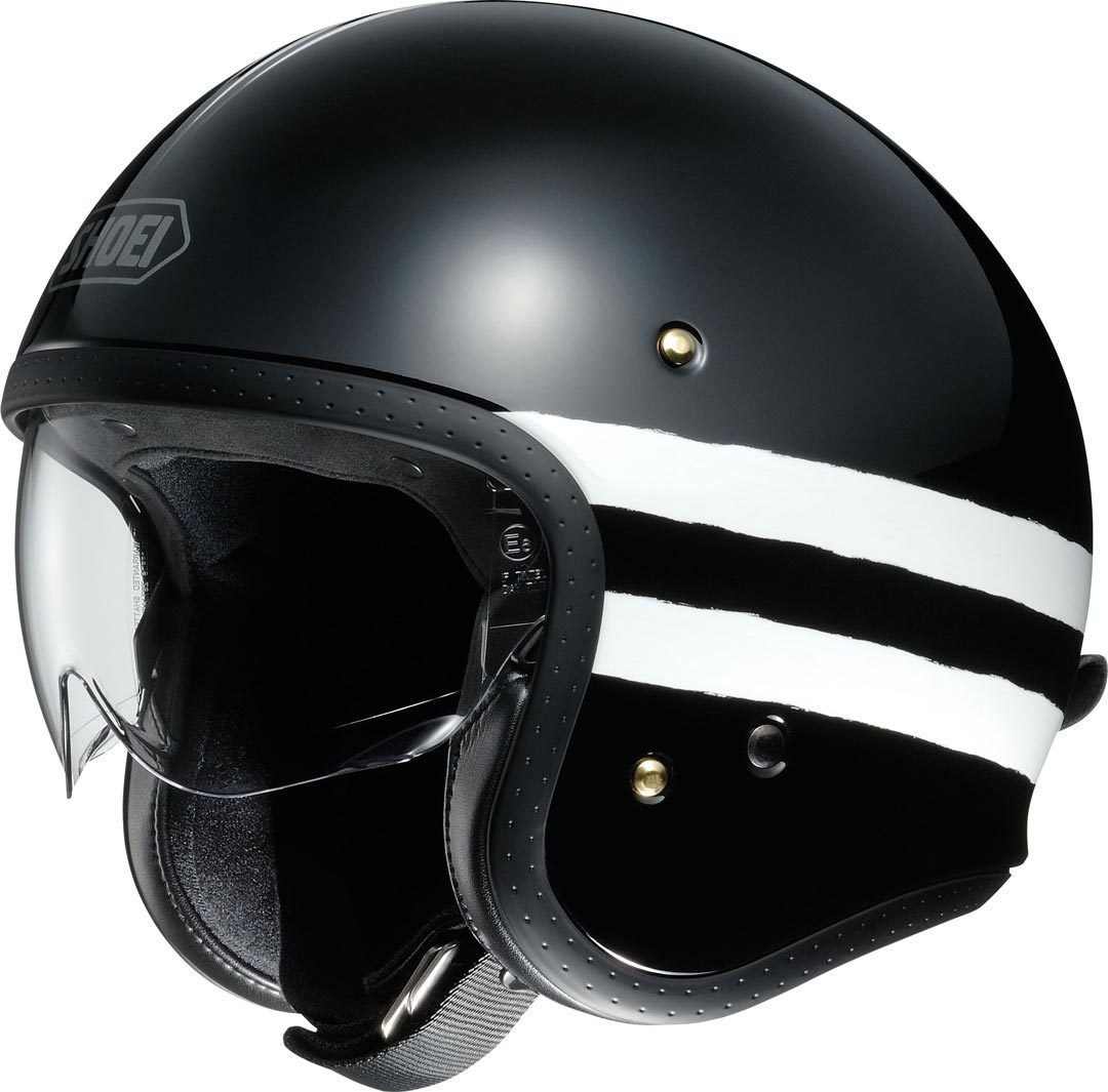 Shoei J.O Sequel Jet Helmet black/white L (59/60) Figure 1