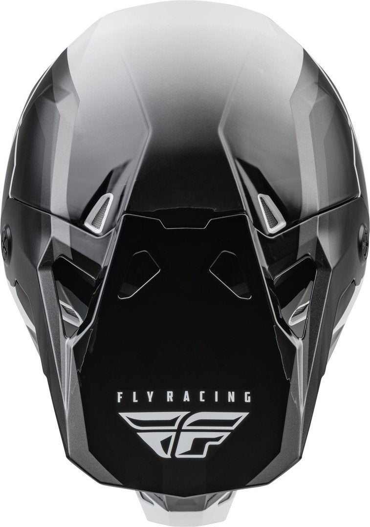 FLY Racing Formula CP Rush Casco Motocross grigio/nero/bianco M (57/58) Figura 3