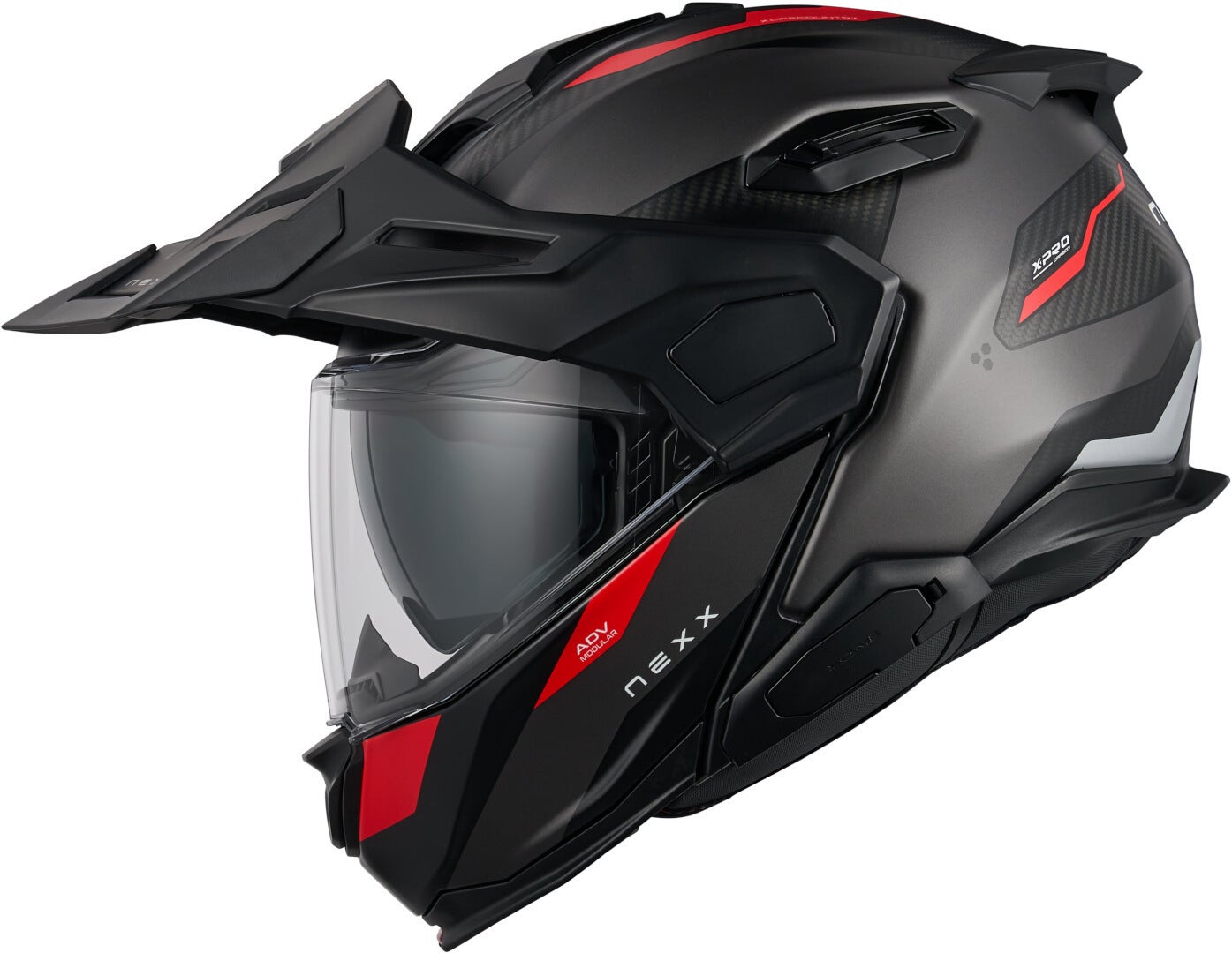 Side view of Nexx X.Lifecountry Terra Carbon Helmet