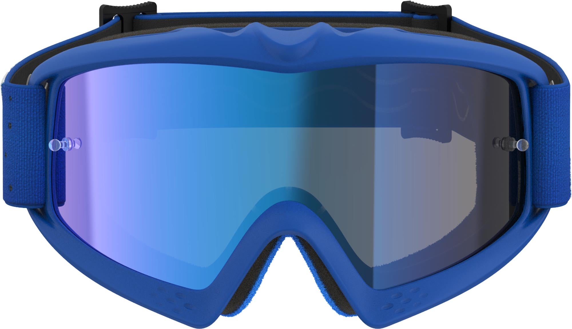Alpinestars Vision Vesta Mirror Ungdoms motocrossbriller blå/hvid Figur 4