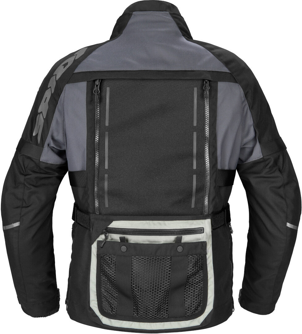 Spidi Hard Track 3 H2Out wasserdichte Motorrad Textil Jacke eis M Abbildung 3