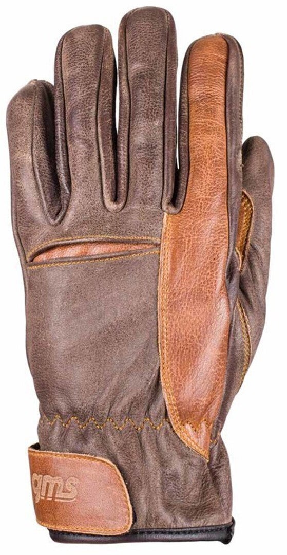 GMS Ryder Motorrad Handschuhe braun S Abbildung 1