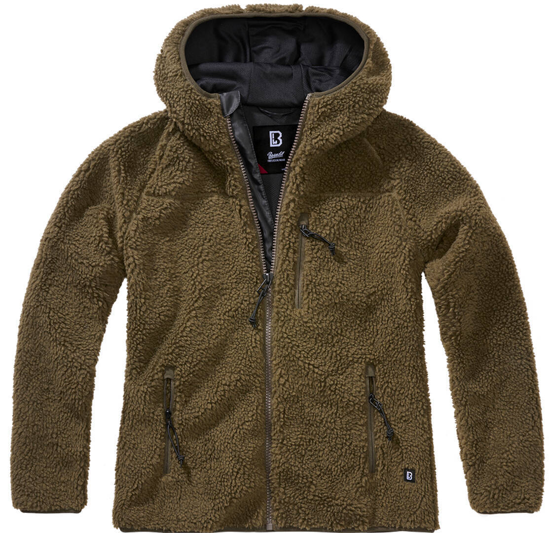 Brandit Teddyfleece Dames Jas Olive 4XL Figuur 1