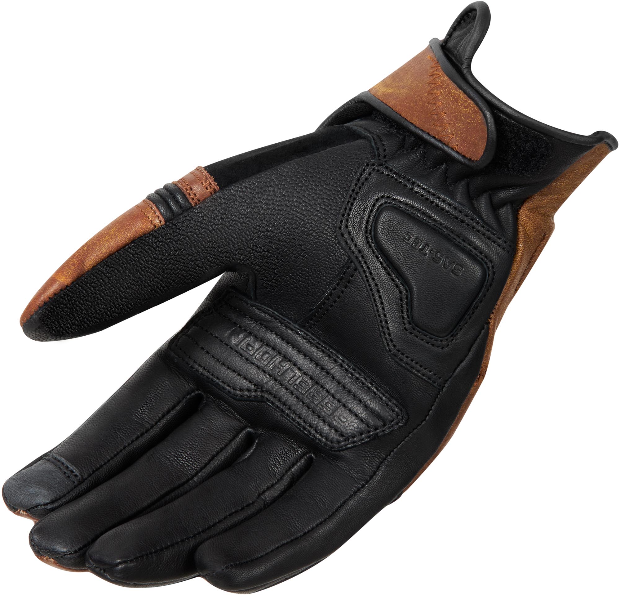 Rebelhorn Thug II Mănuși pentru motociclete pentru doamne Maro vintage XS Figura 3