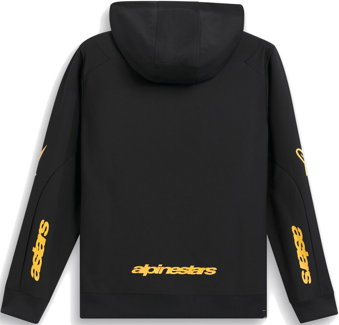 Alpinestars Sessions V3 Zip Hoodie black/gold XXL Figure 3