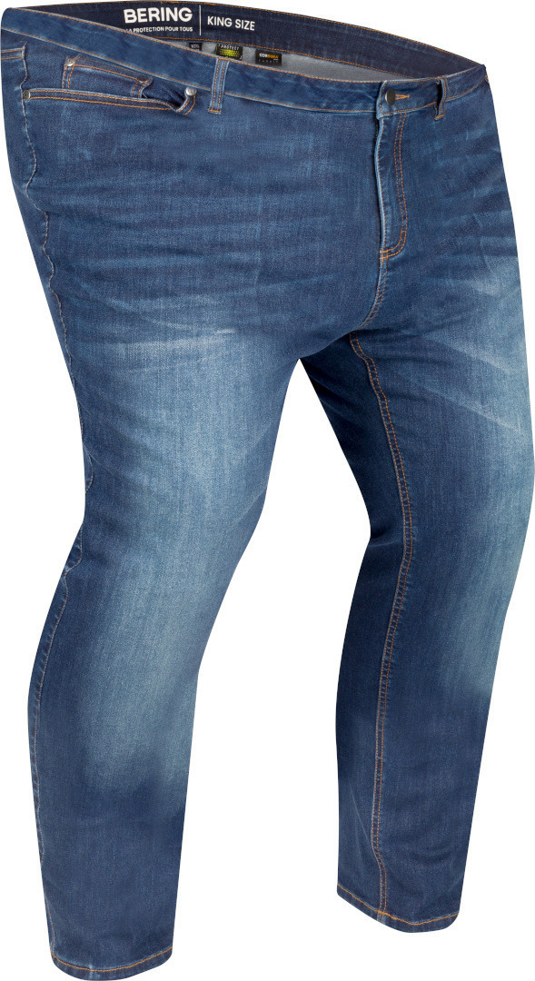 Bering Trust King Size Blugi de motocicletă Blue Stone Wash W-XL Figura 1