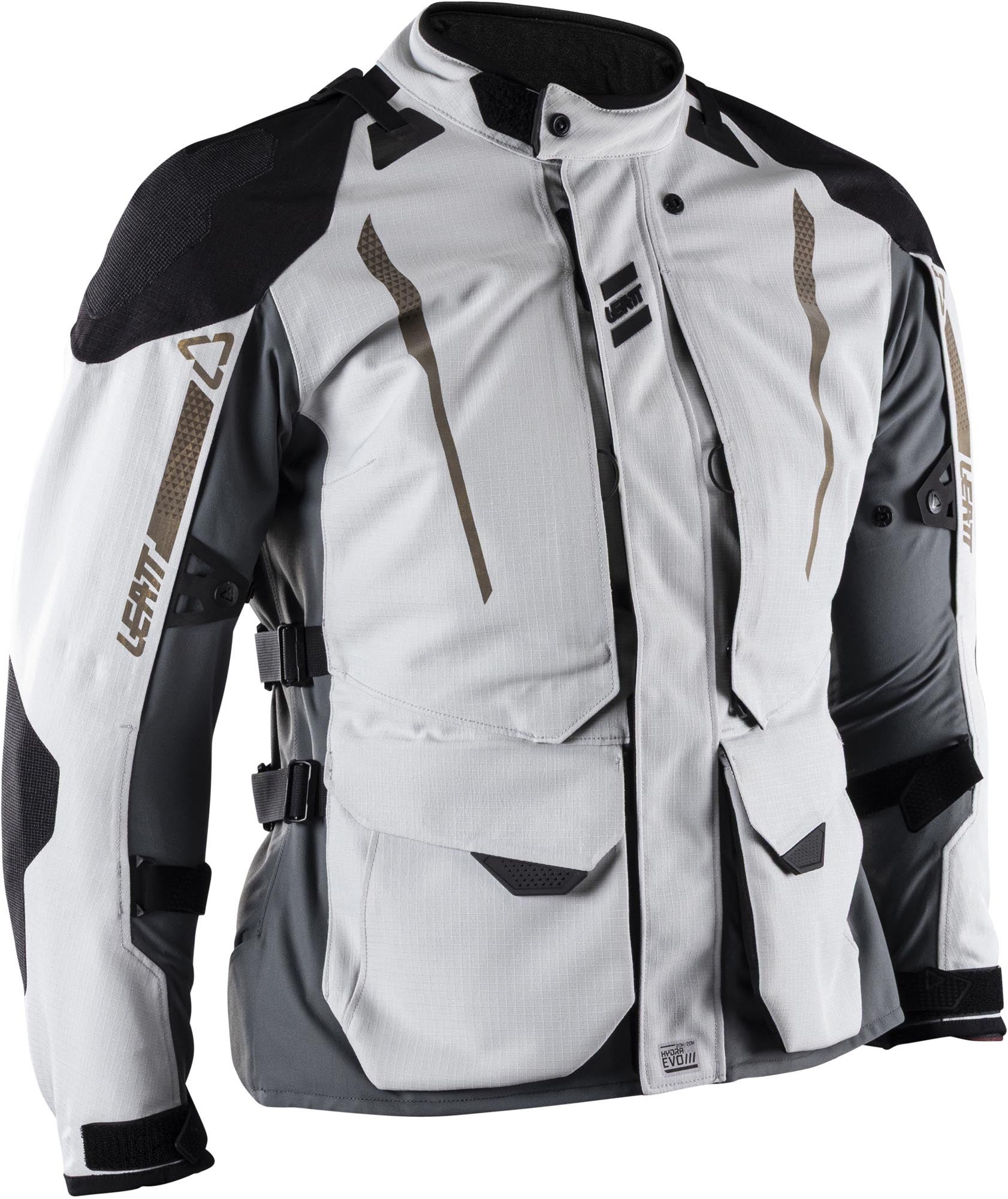 Leatt ADV DriTour 5.5 wasserdichte Damen Motorrad Textiljacke stahlfarben S Abbildung 1