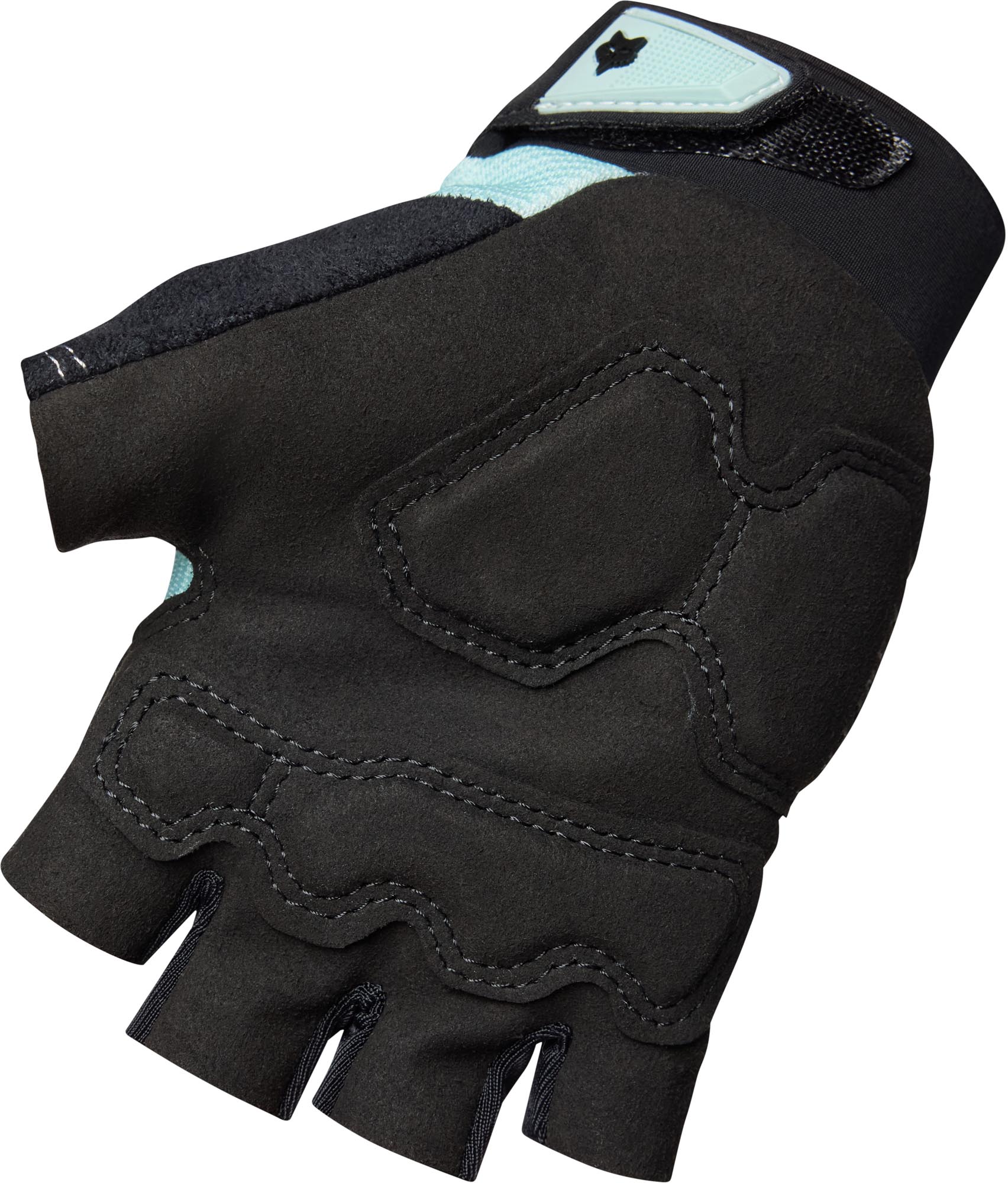 FOX Ranger Gel Short Ladies Bicycle Gloves light blue/black S Figure 2