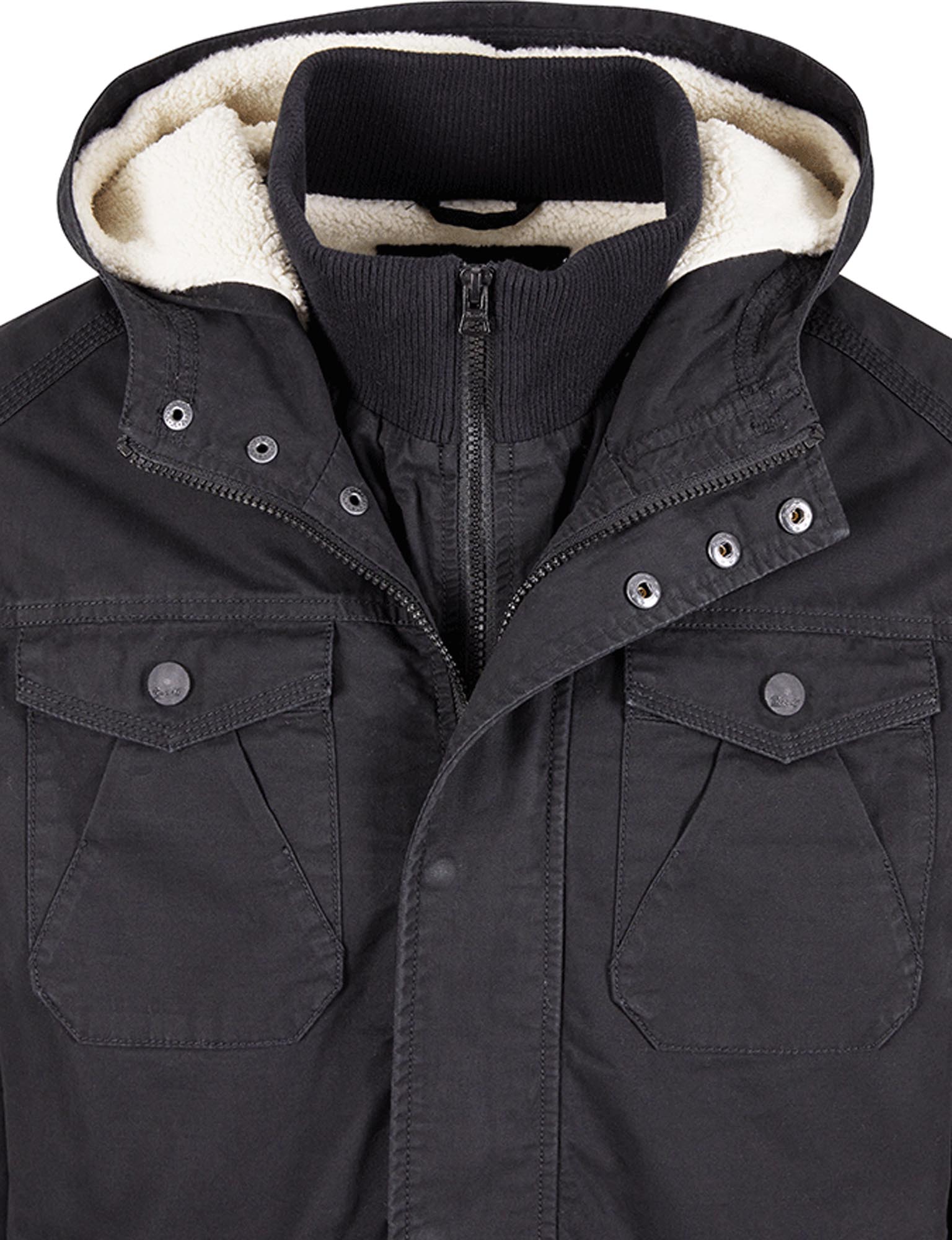 Brandit Meadow Jacke schwarz L Abbildung 3