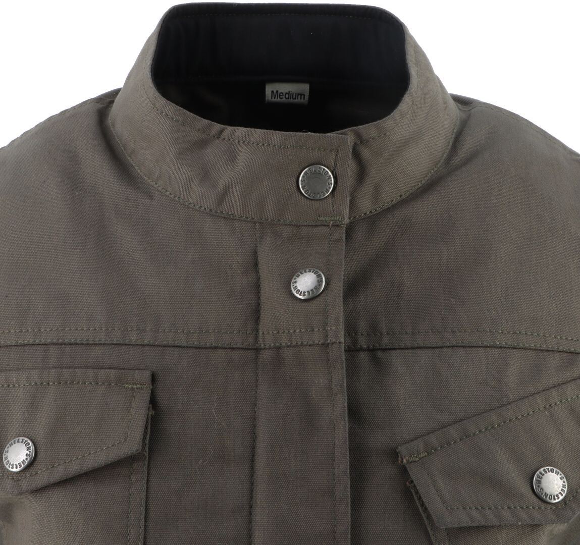 Helstons Mohave Damen Motorrad Textiljacke khaki 3XL Abbildung 5