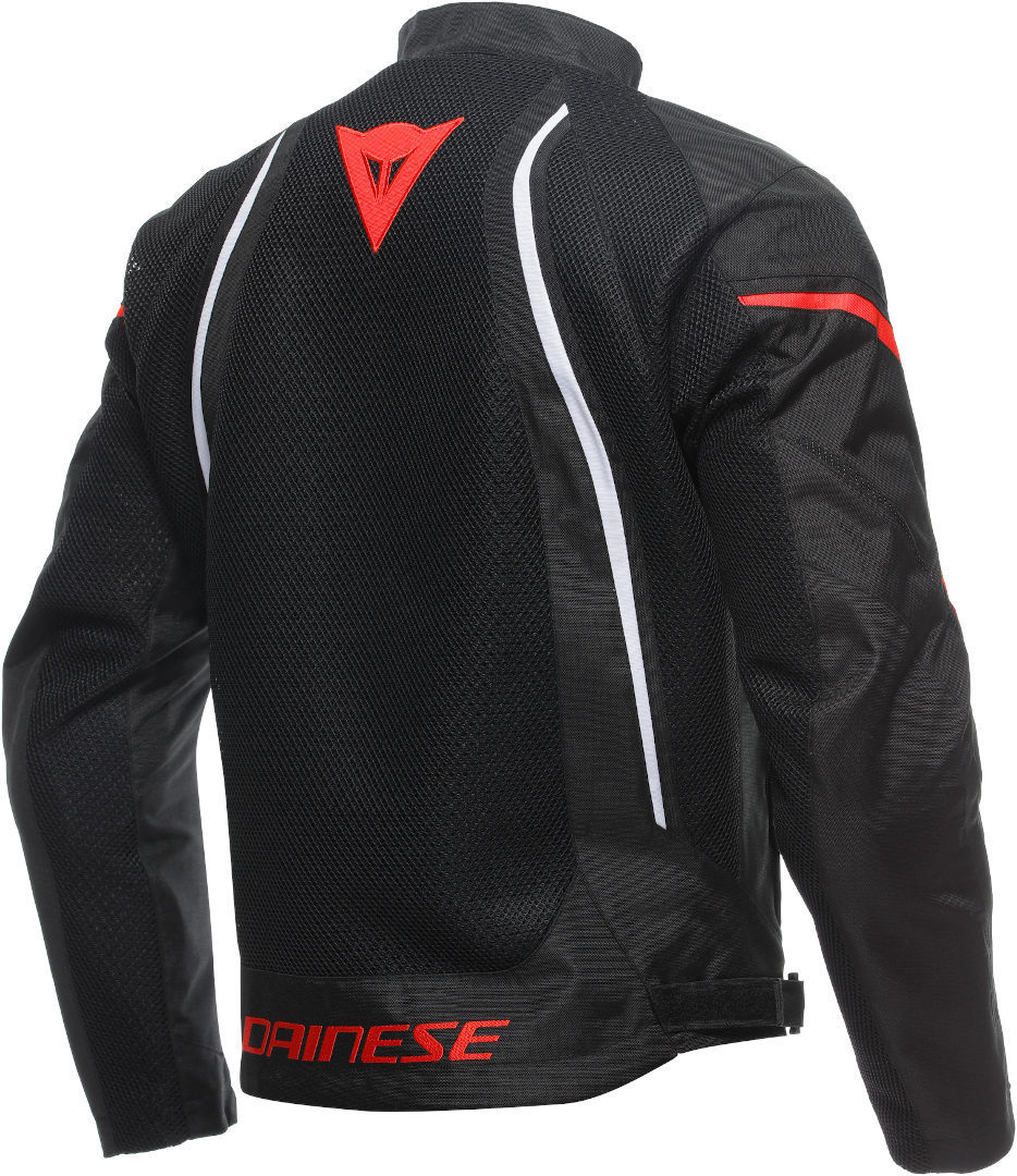 Dainese Air Crono 2 Tex Motorcycle Textile Jacket black/red/white 62 Figure 2