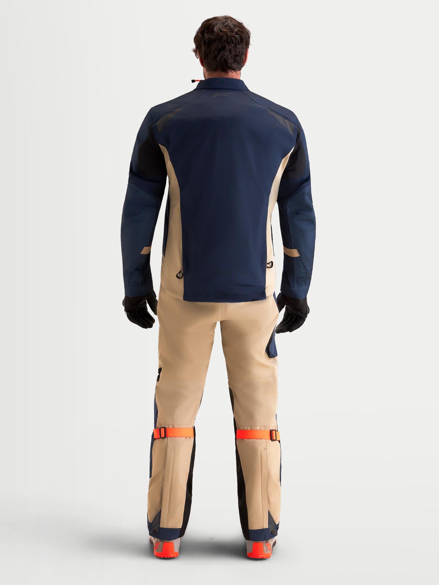 Alpinestars Arenis Gore-Tex Veste textile moto imperméable bleu/marron 2XL Figure 6