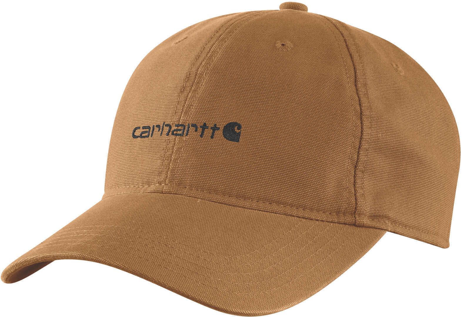 Carhartt Canvas Embroidered Graphic Șapcă feminină Maro Figura 1