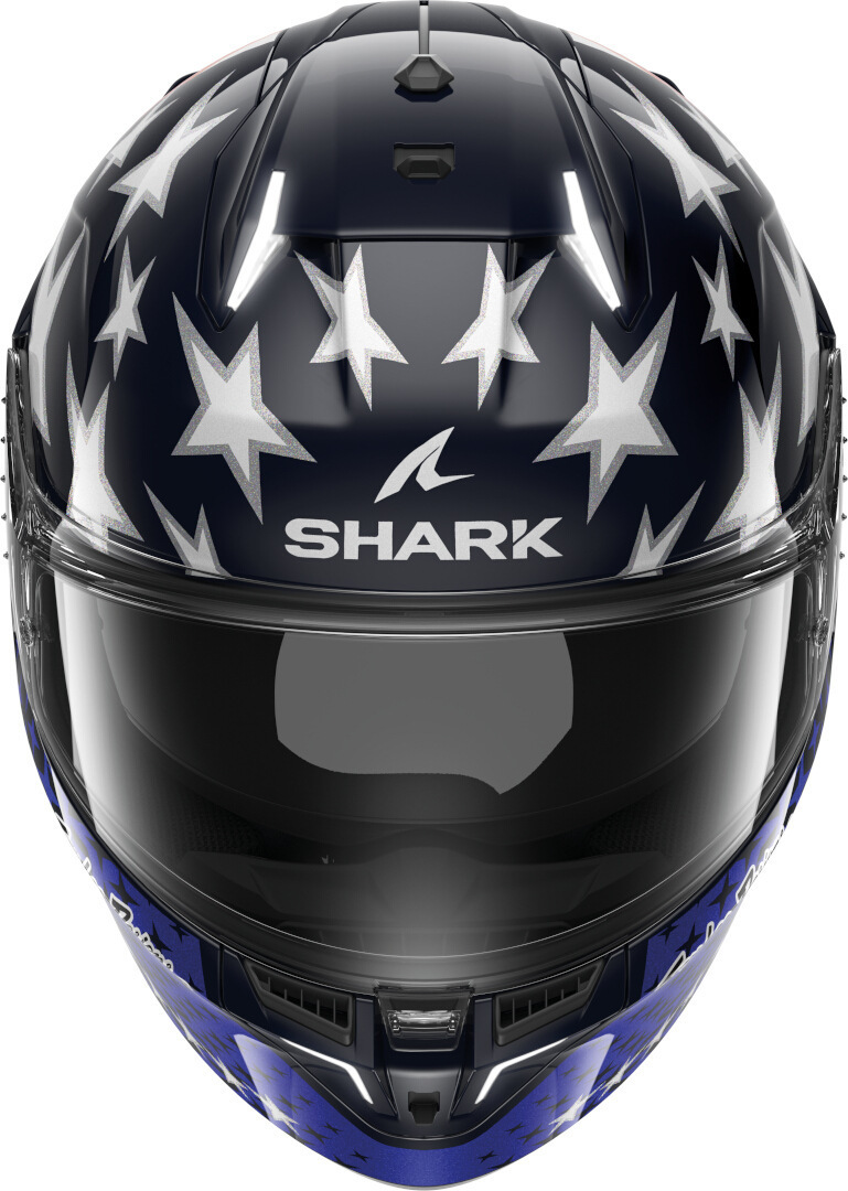 Shark Skwal i3 US Flag Hjälm svart/vitt/rött/blått XL (61/62) Figur 3