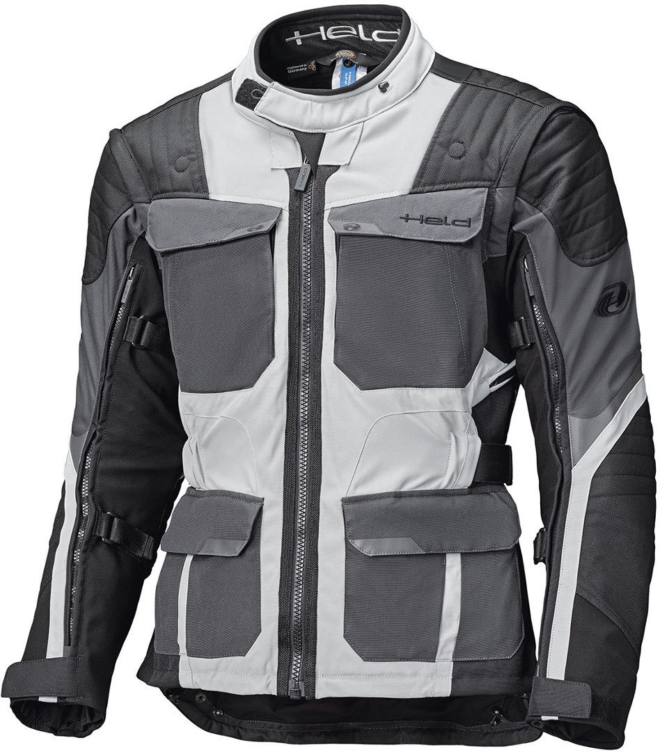Held Mojave Top Motorcycle Textile Jacket grey/black S Figure 1