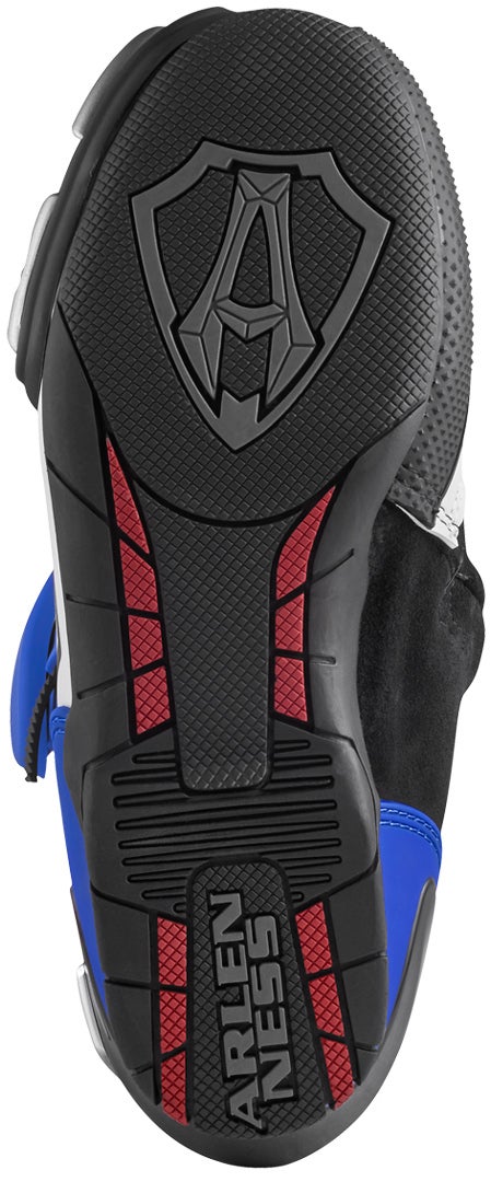 Arlen Ness Sugello Motorcycle Boots blue/white/black 43 Figure 2
