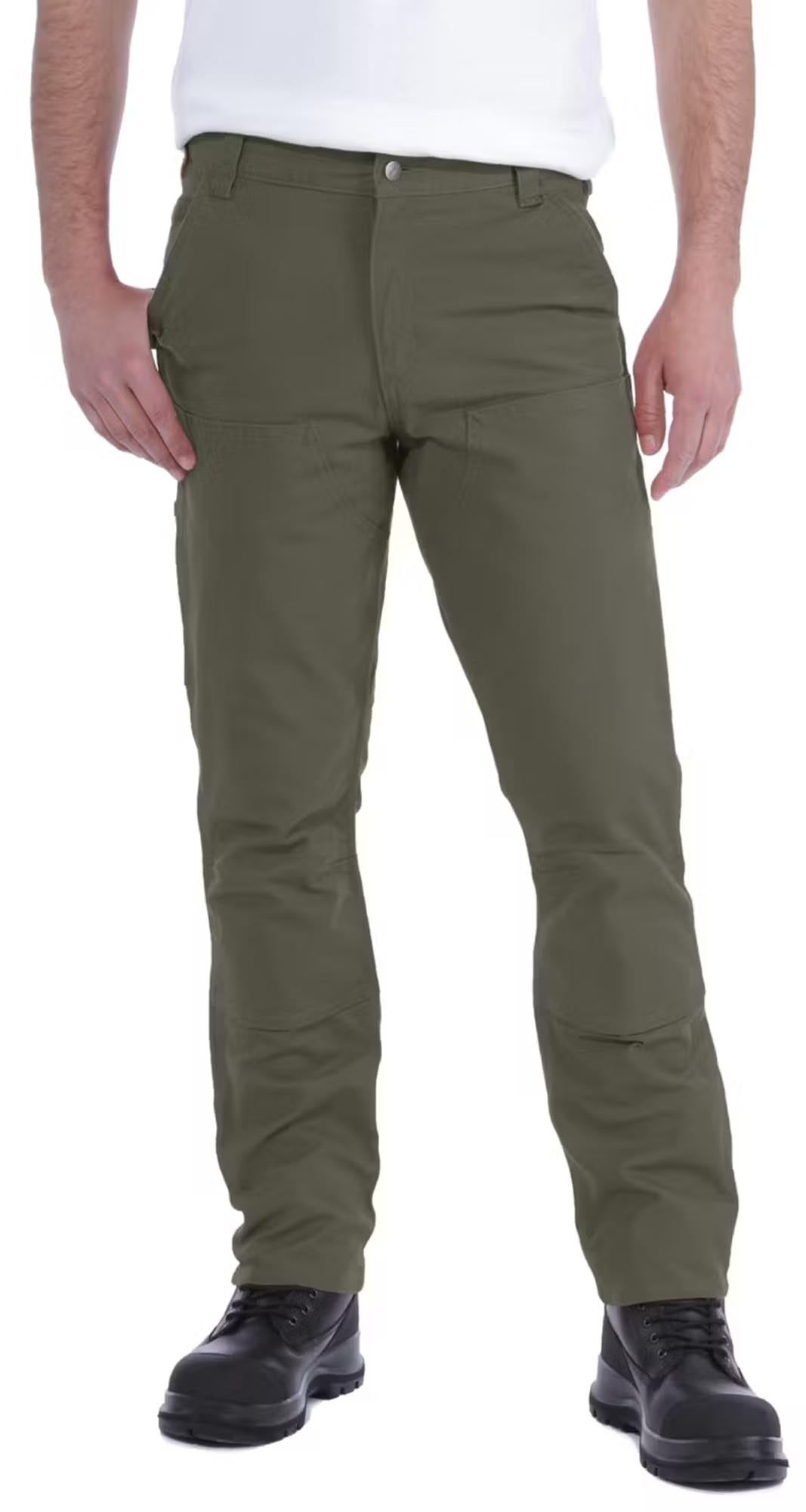 Carhartt Pantalon slim fit double devant olive 32 L30 Figure 2