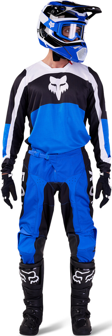 FOX 180 Nitro Motocross bukser sort/blå/hvid 30 Figur 2
