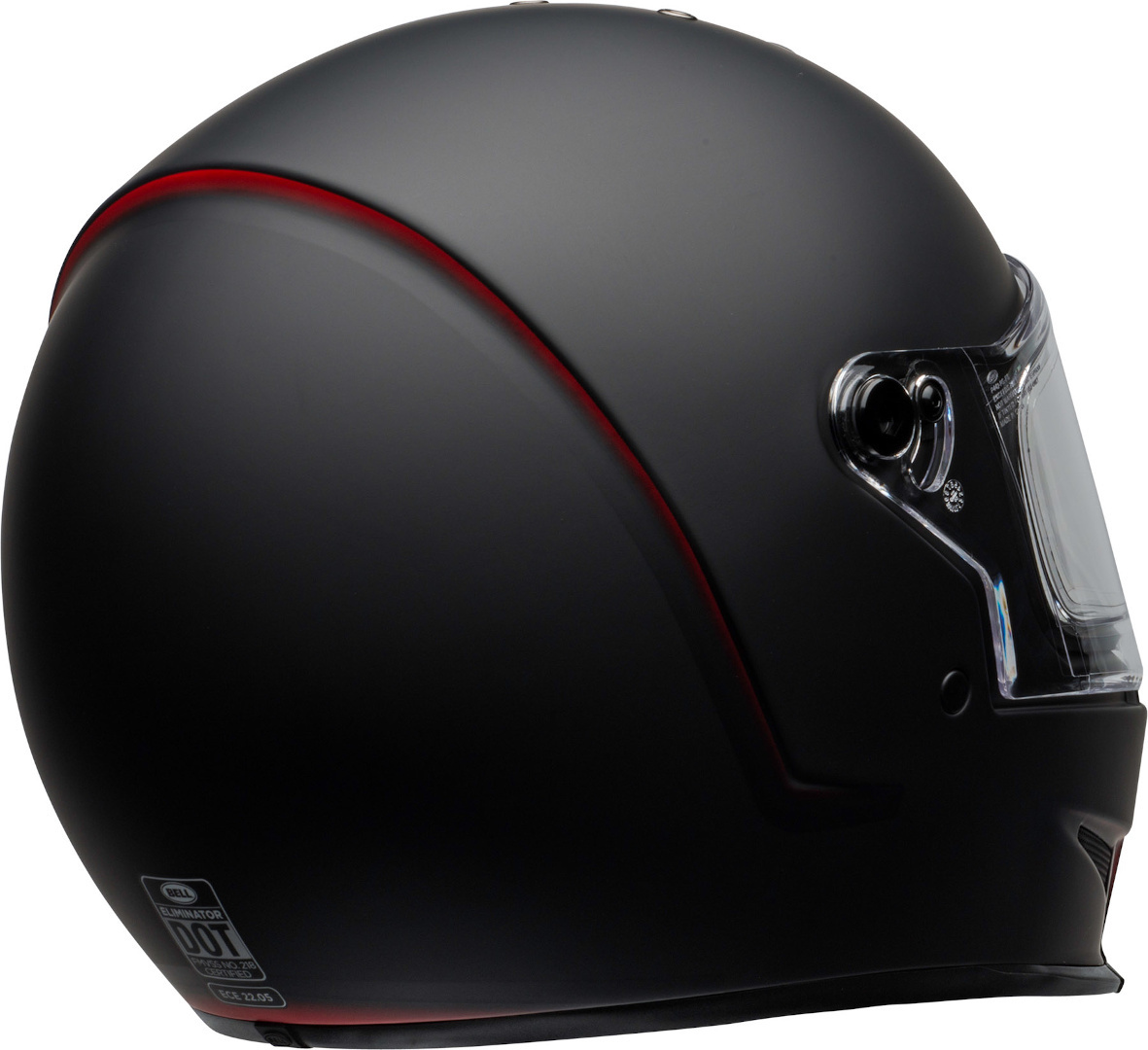 Bell Eliminator Vanish Helmet black matt/red S (55/56) Figure 2