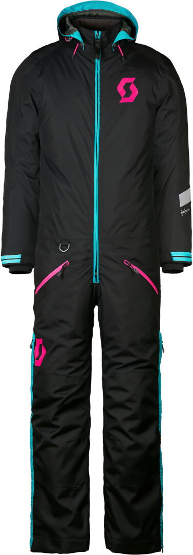 Scott DS Dryo Junior Costumul de snowmobil pentru tineret One Piece Negru/roz S Figura 1