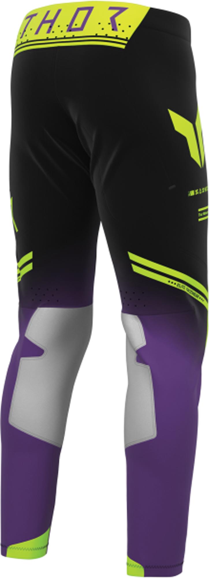 Thor Sportmode Geo Motocrossbukser sort/lilla 34 Figur 2