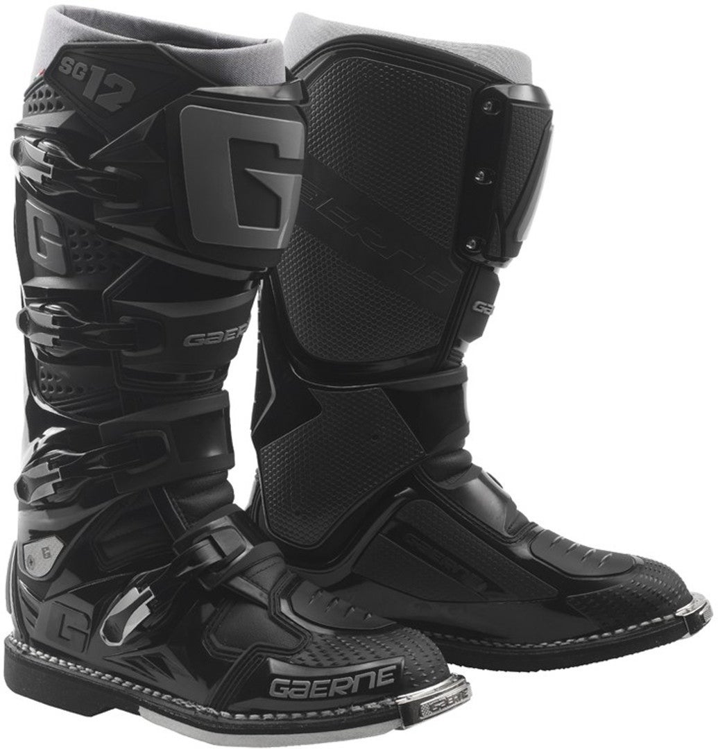 Gaerne SG-12 Motocross støvler grå/sort/gul 41 Figur 2