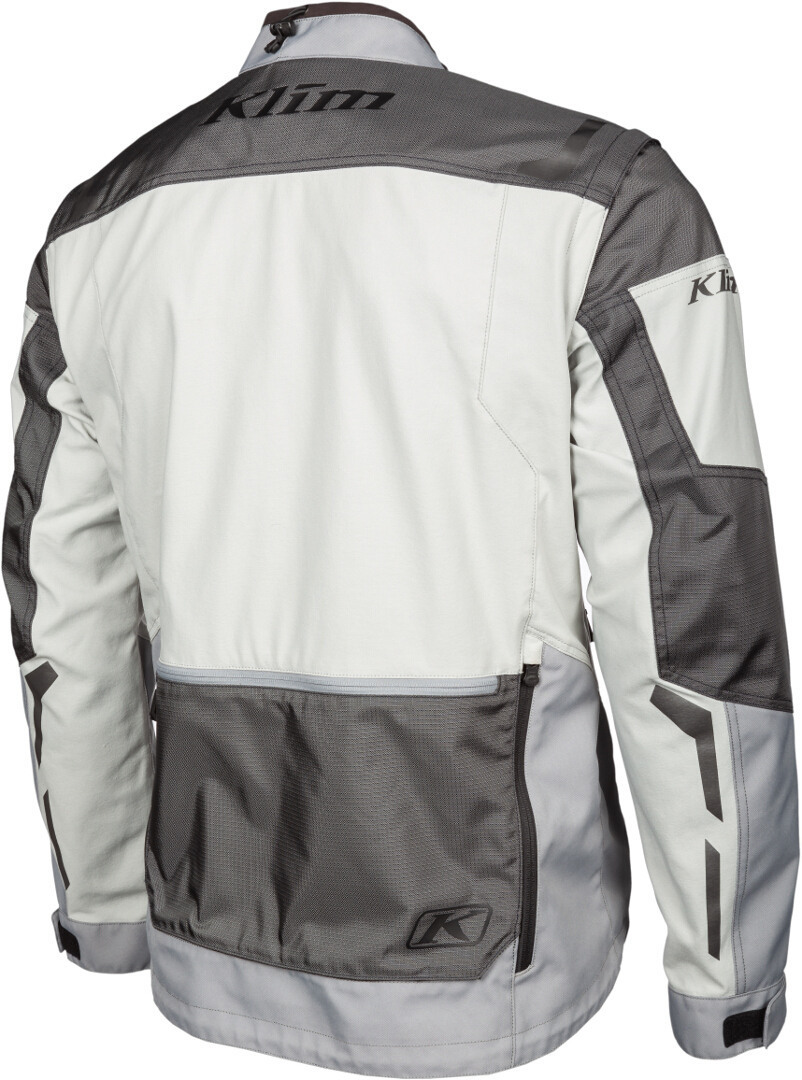 Klim Dakar Motorrad Textiljacke dunkelgrau/hellgrau M Abbildung 14