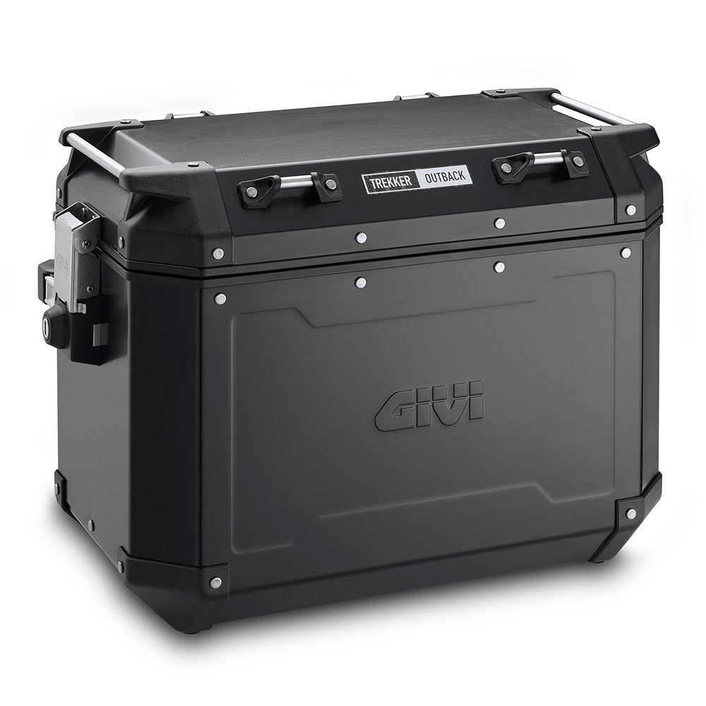 Givi Black Trekker Outback 48 Monokey Aluminium Side Pannier Set