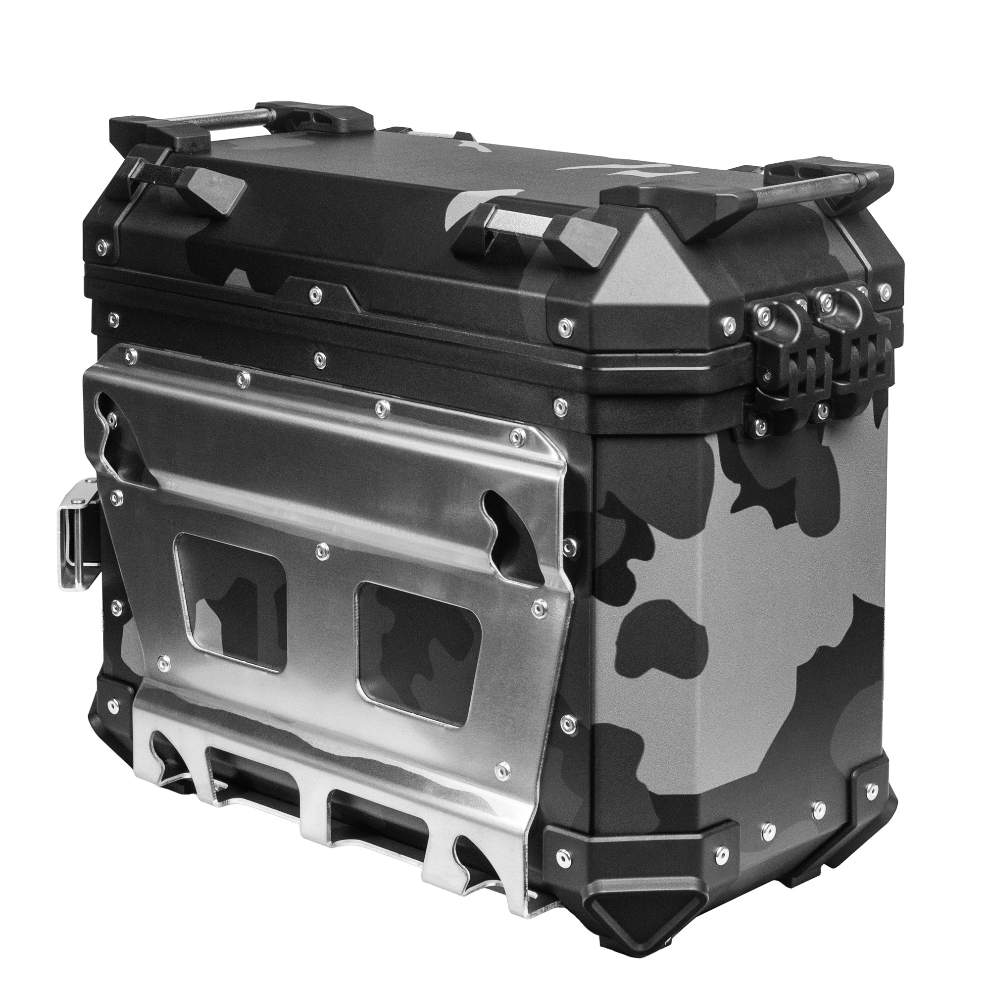 FC-Moto Terreno EVO Camo 28 L Alu Cutia laterală Camuflaj negru Legături Figura 6