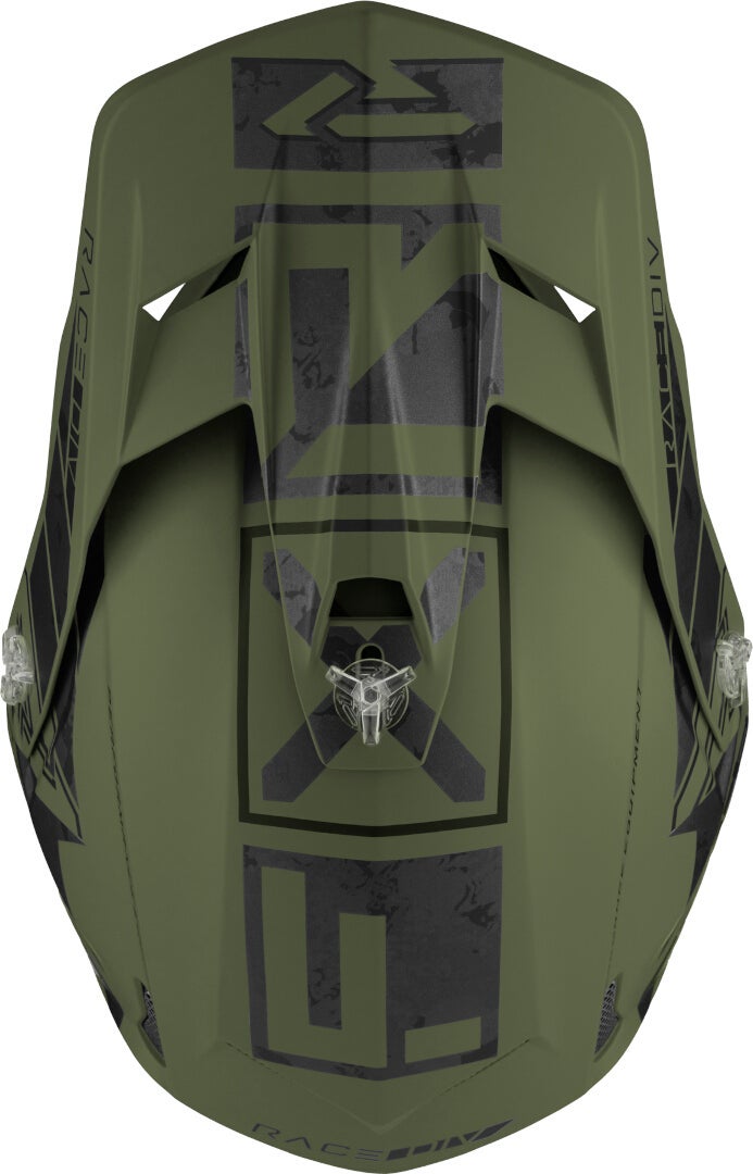 FXR Clutch Stealth Casque de motocross Green matt S (55/56) Figure 2