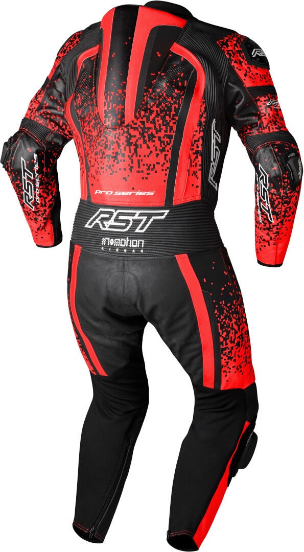 RST Pro Series Evo Airbag Eendelig leren motorpak Zwart/Rood M Figuur 2