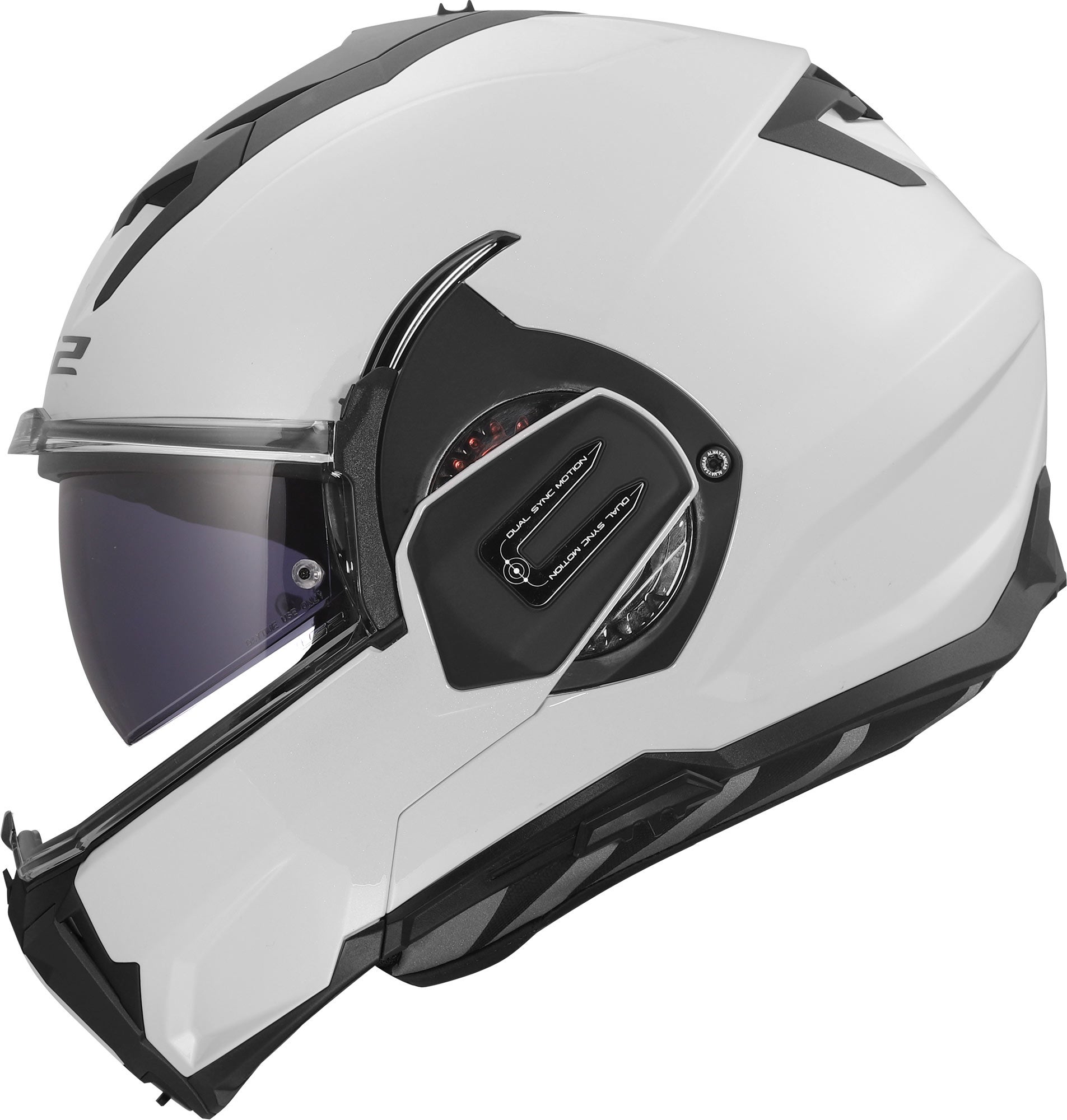 LS2 FF912 Valiant Gear Cască alb M (57/58) Figura 1