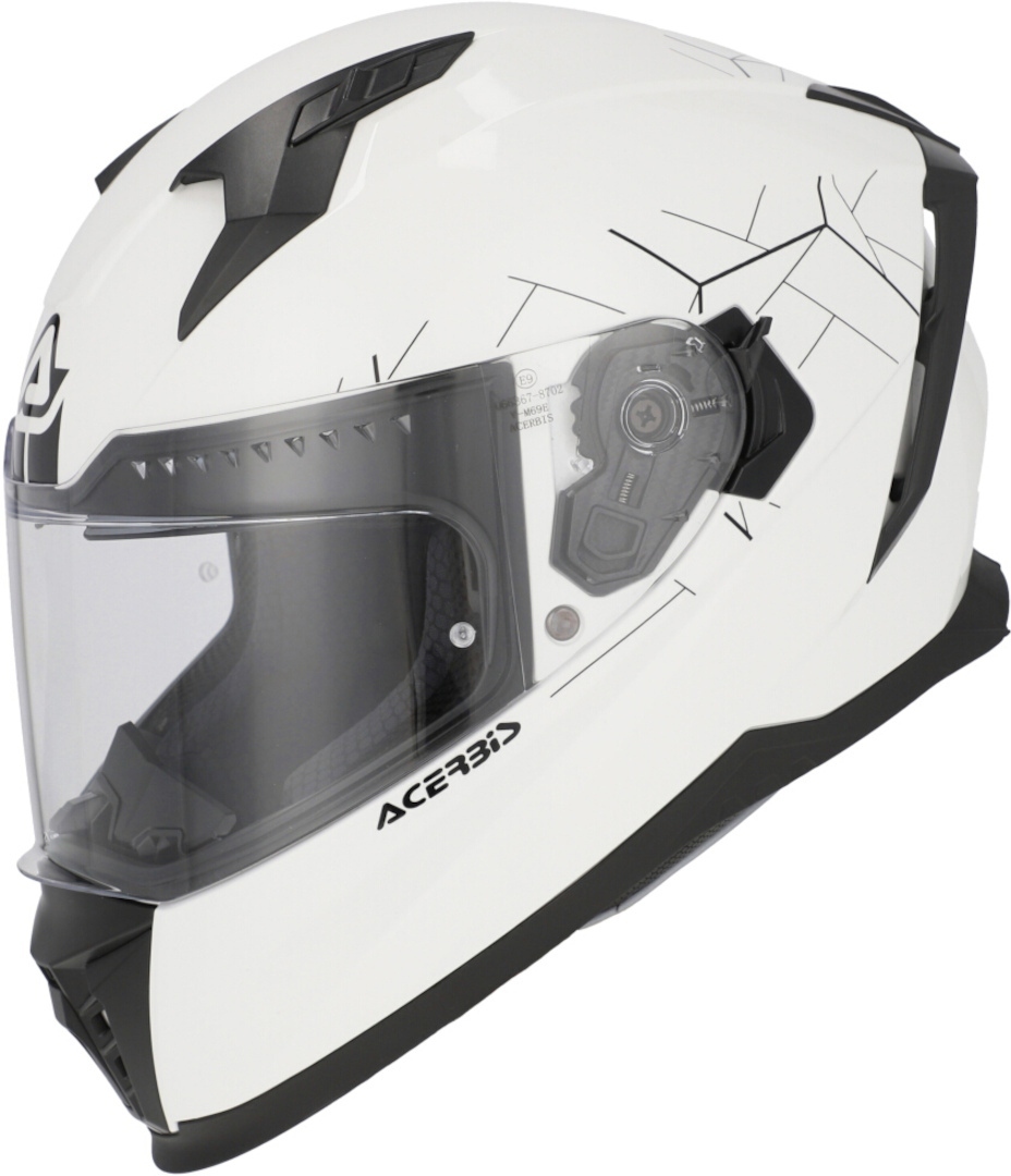 Acerbis X-Way Solid Hjelm White Matt M (57/58) Figur 1