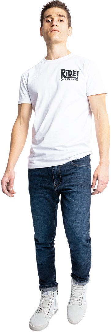 John Doe Pioneer Mono Motorrad Jeans blue stone waschung 32 L34 Abbildung 18