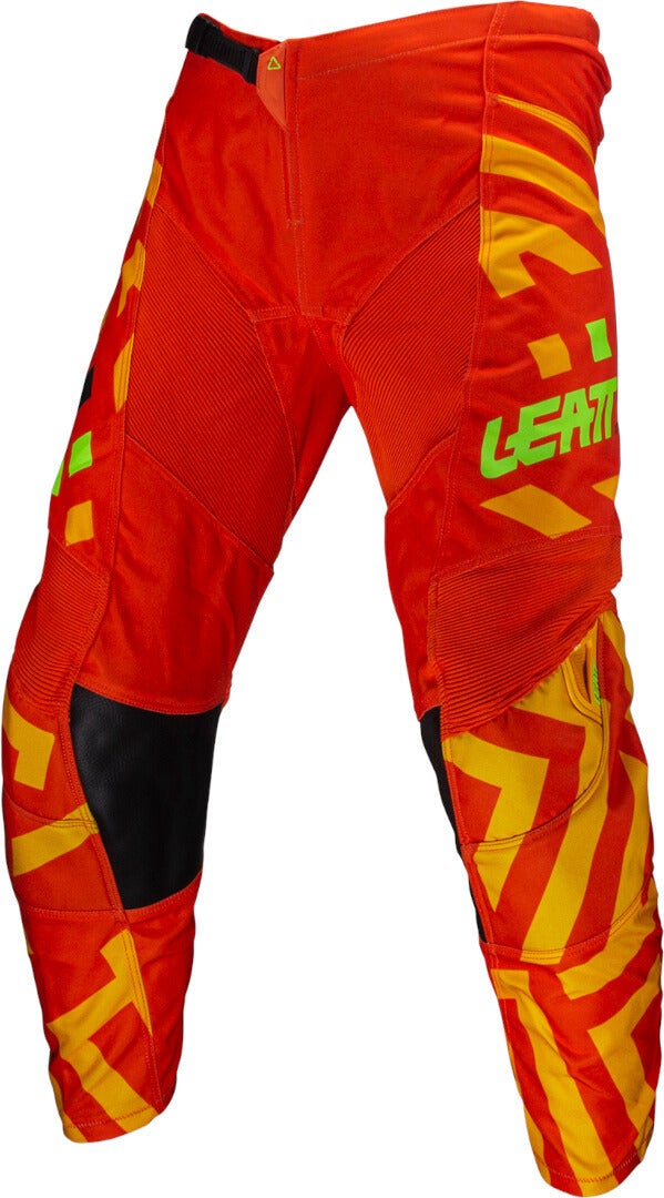 Leatt 3.5 Ride Pattern 2024 Conjunto de Camisetas e Calças de Motocross Laranja 3XL Figura 4
