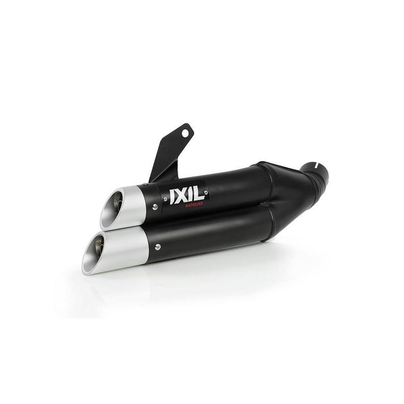 IXIL Silenciador Dual Hyperlow L3XB Aço Inoxidável Preto / Alumínio - Honda CBR500R - XH6333XB Figura 2