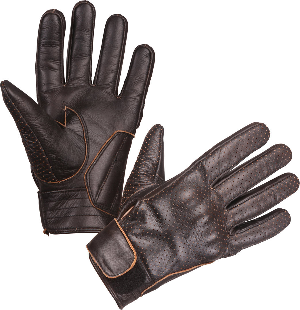 Modeka Hot Classic perforierte Motorrad Handschuhe schwarz 14 Abbildung 4
