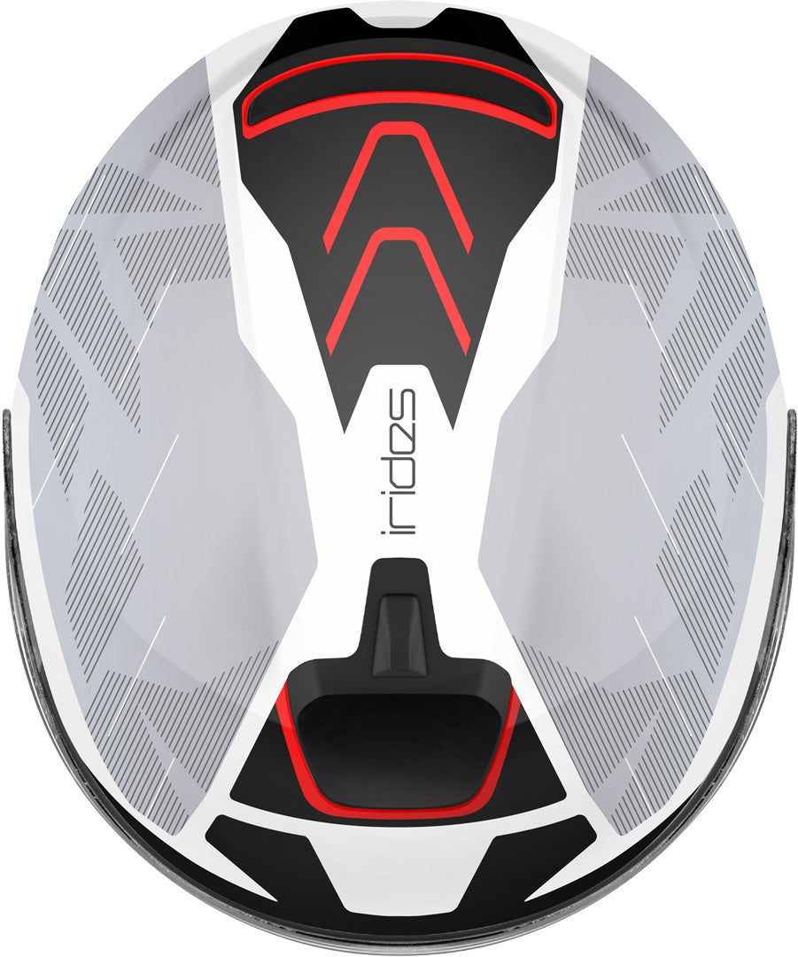 AGV Irides Trieste Casco Jet nero/rosso/bianco M (57/58) Figura 2