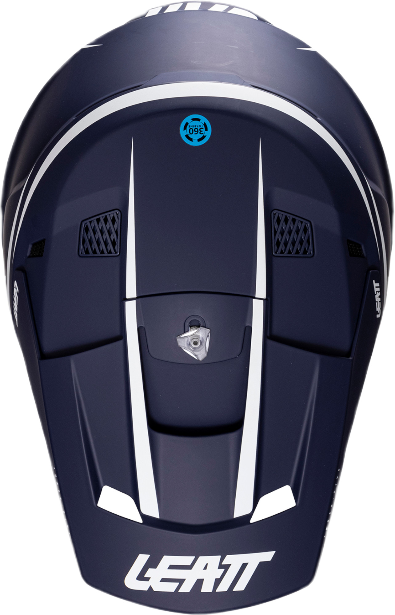 Leatt 3.5 V26 Motocrosshjälm med skyddsglasögon Blå/vit Man (57/58) Figur 8