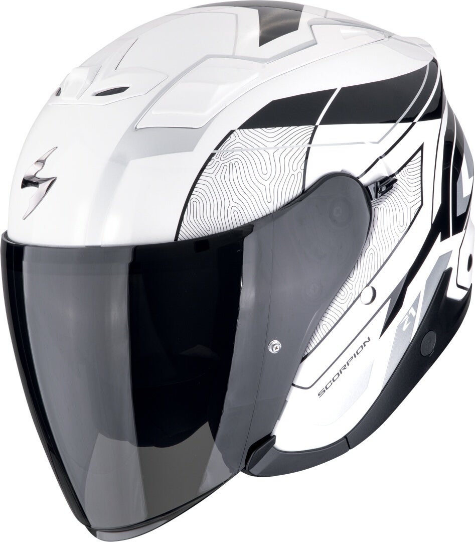 Scorpion EXO Z1 Vue Casco Jet bianco/nero/argento L (59/60) Figura 1