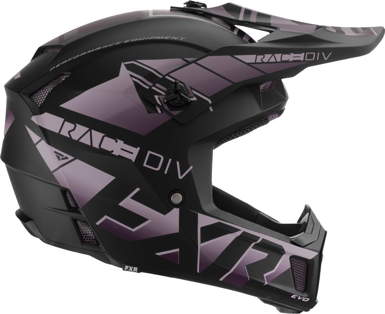 FXR Clutch Evo 2023 Snowmobile Helmet black/purple XXL (63/64) Figure 4