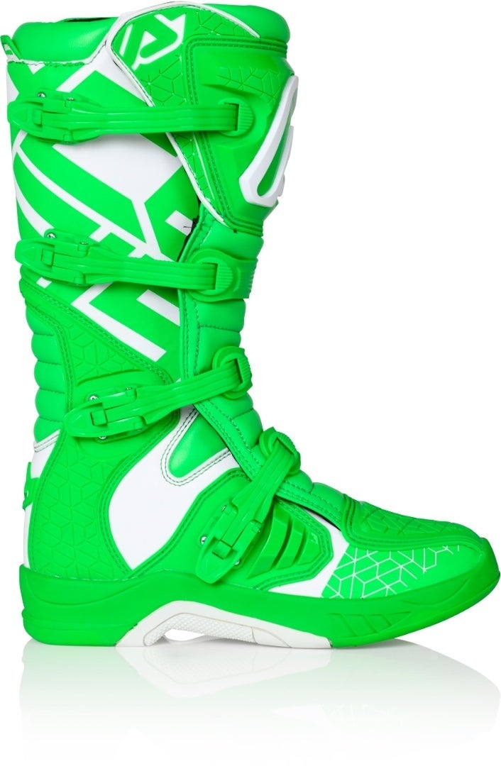 Acerbis X-Team Bottes Motocross Vert/Blanc 42 Figure 1
